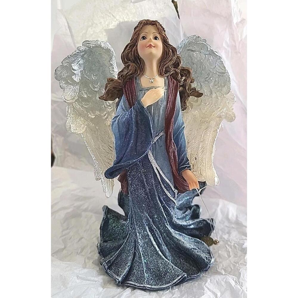 Boyds Charming Angels Collection Anorra Guardian of Liberty w/Charm Numbered